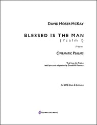 Blessed Is the Man Score choral sheet music cover Thumbnail